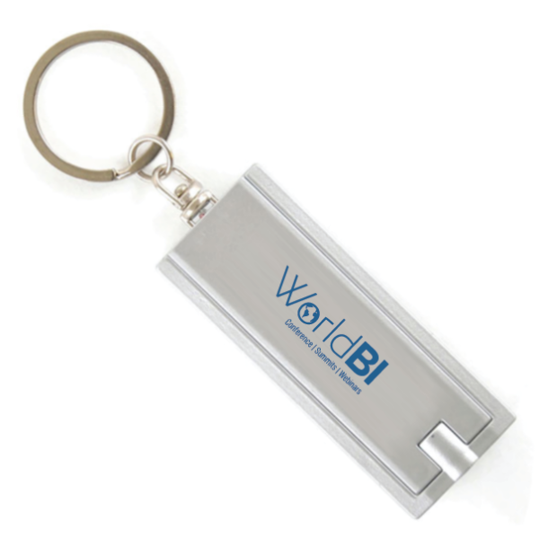 Branded Torch Keyring